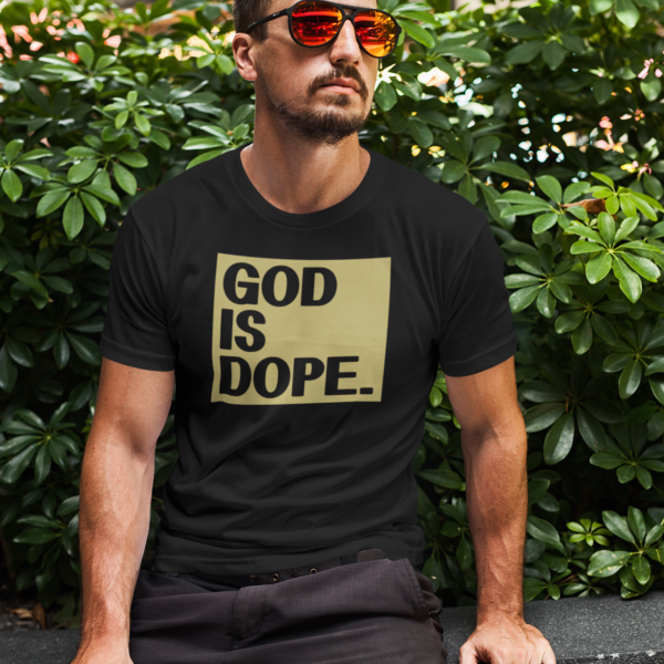 God is dope_black_t-shirt-mockup-of-a-cool-man-wearing-sunglasses-2249-el1